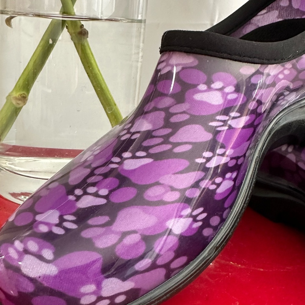 Sloggers Purple Women's Mules - Picture 2 of 7